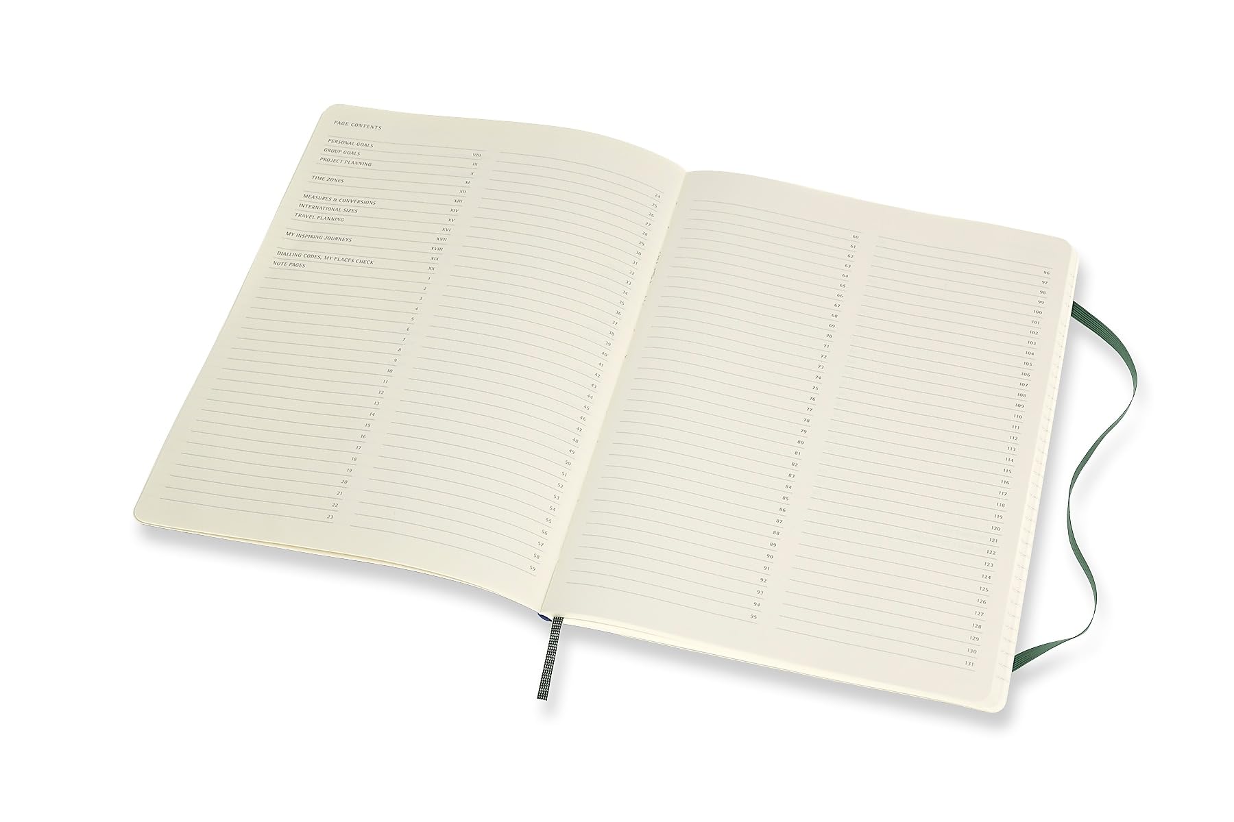 Moleskine Pro Notebook - Professional Work Planner | Soft Cover | Forest Green | XL 19x25 cm 4