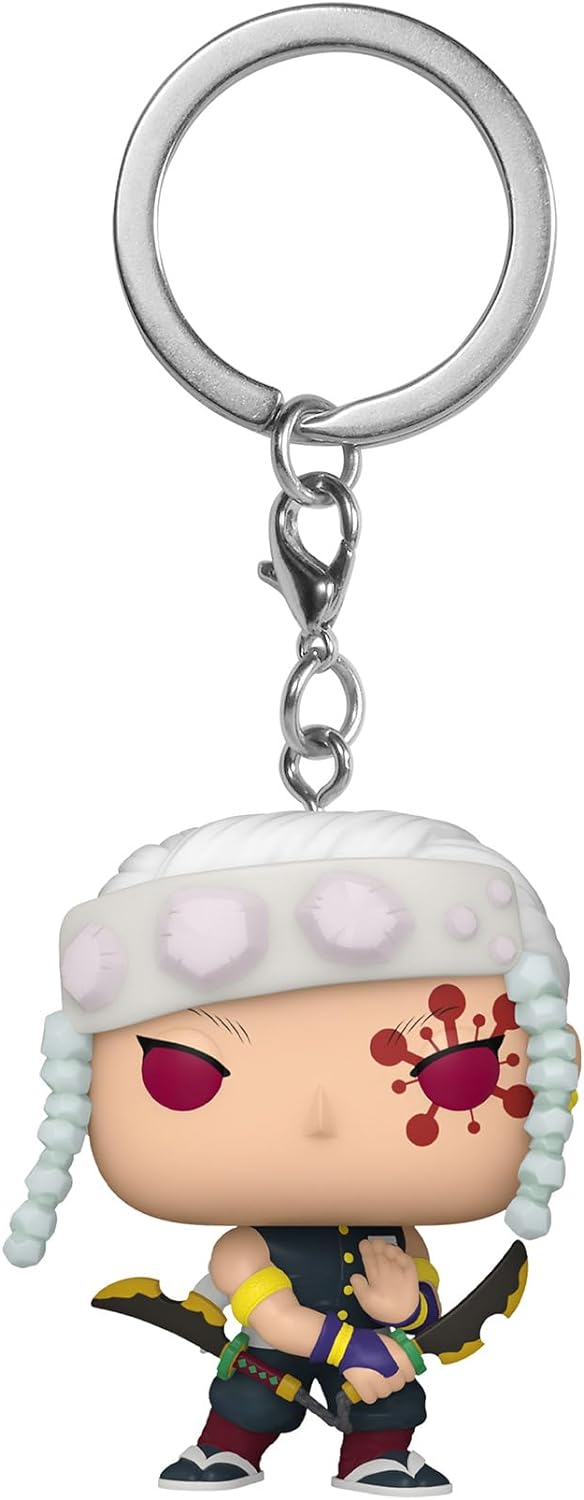 Funko POP! Keychain: Demon Slayer - Tengen Uzui Novelty Keyring - Collectable Mi