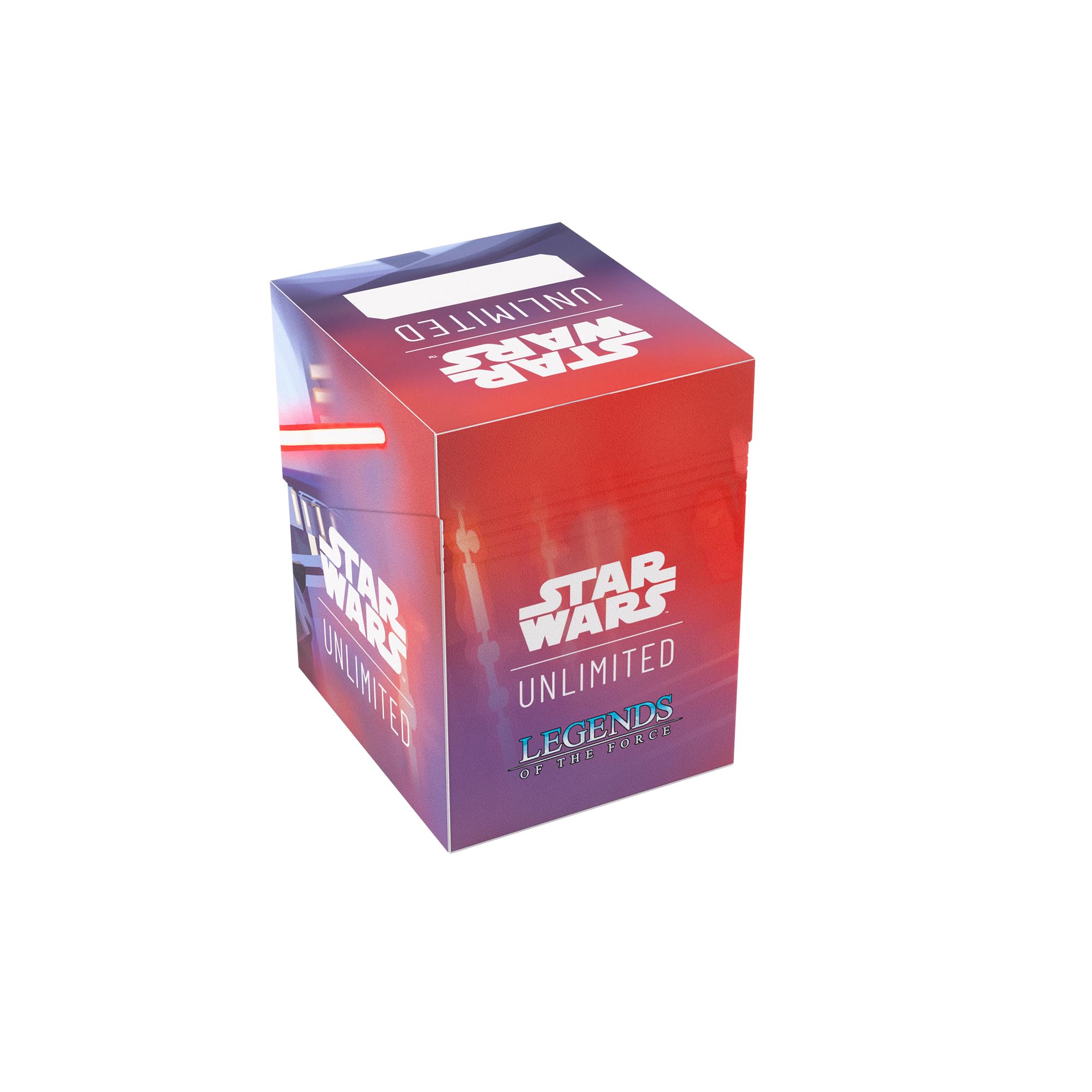 Gamegenic Star Wars: Unlimited Soft Crate Set 5 - Darth Maul | Trading Card Box | Polypropylene