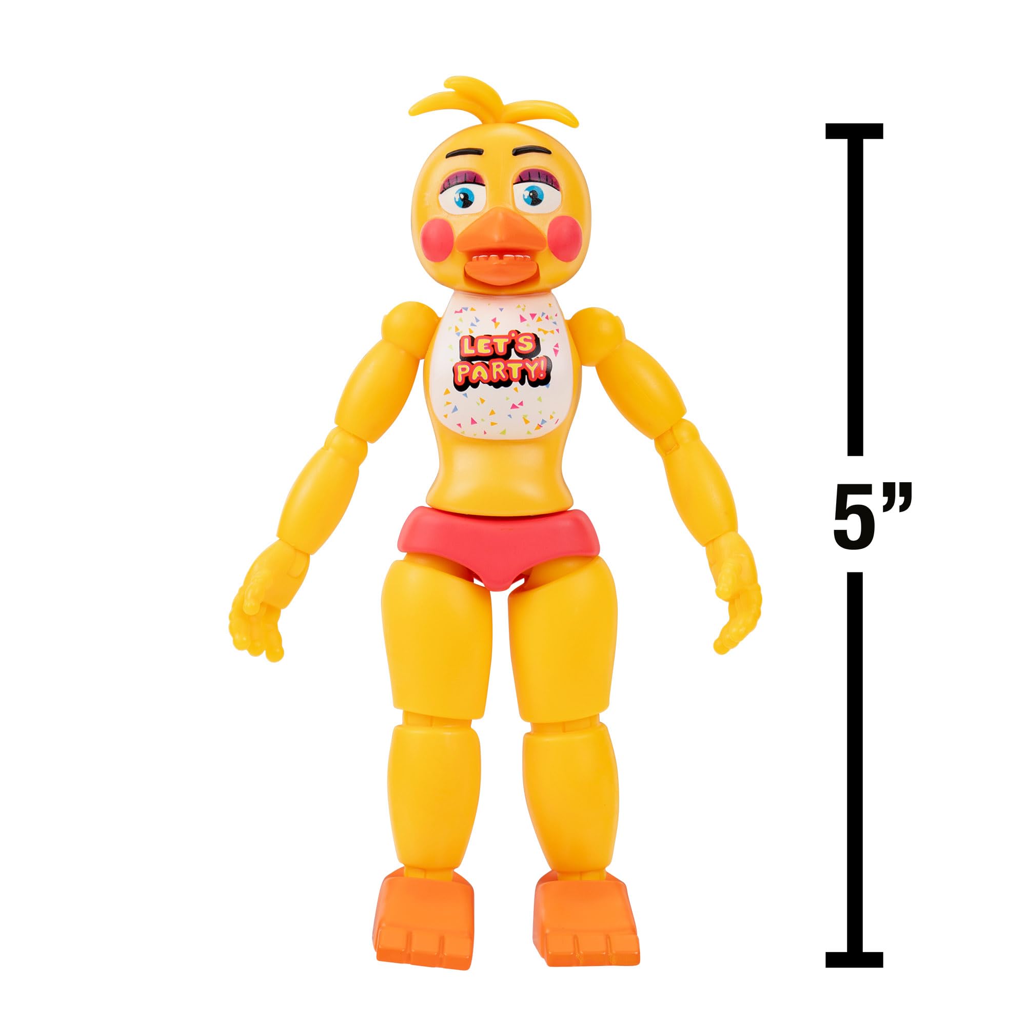 Five Nights at Freddy's Toy Chica - 5-Inch Articulated Figure with Jumpscare Feature 14
