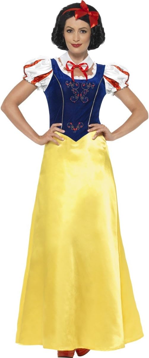 Smiffys Princess Snow Costume - Adult Women's (24643XS)