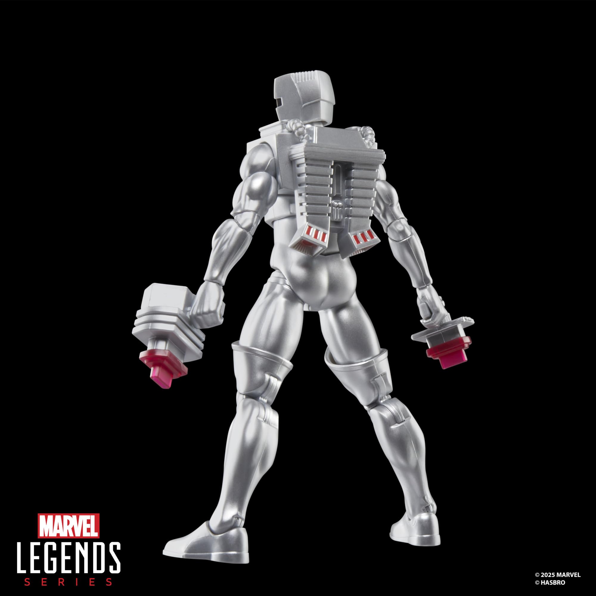 Marvel Legends Series Rom: Spaceknight Action Figure - Silver 6-Inch Collectible