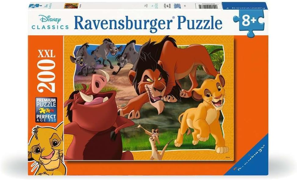 Ravensburger Disney Lion King 200-Piece Jigsaw Puzzle for Kids