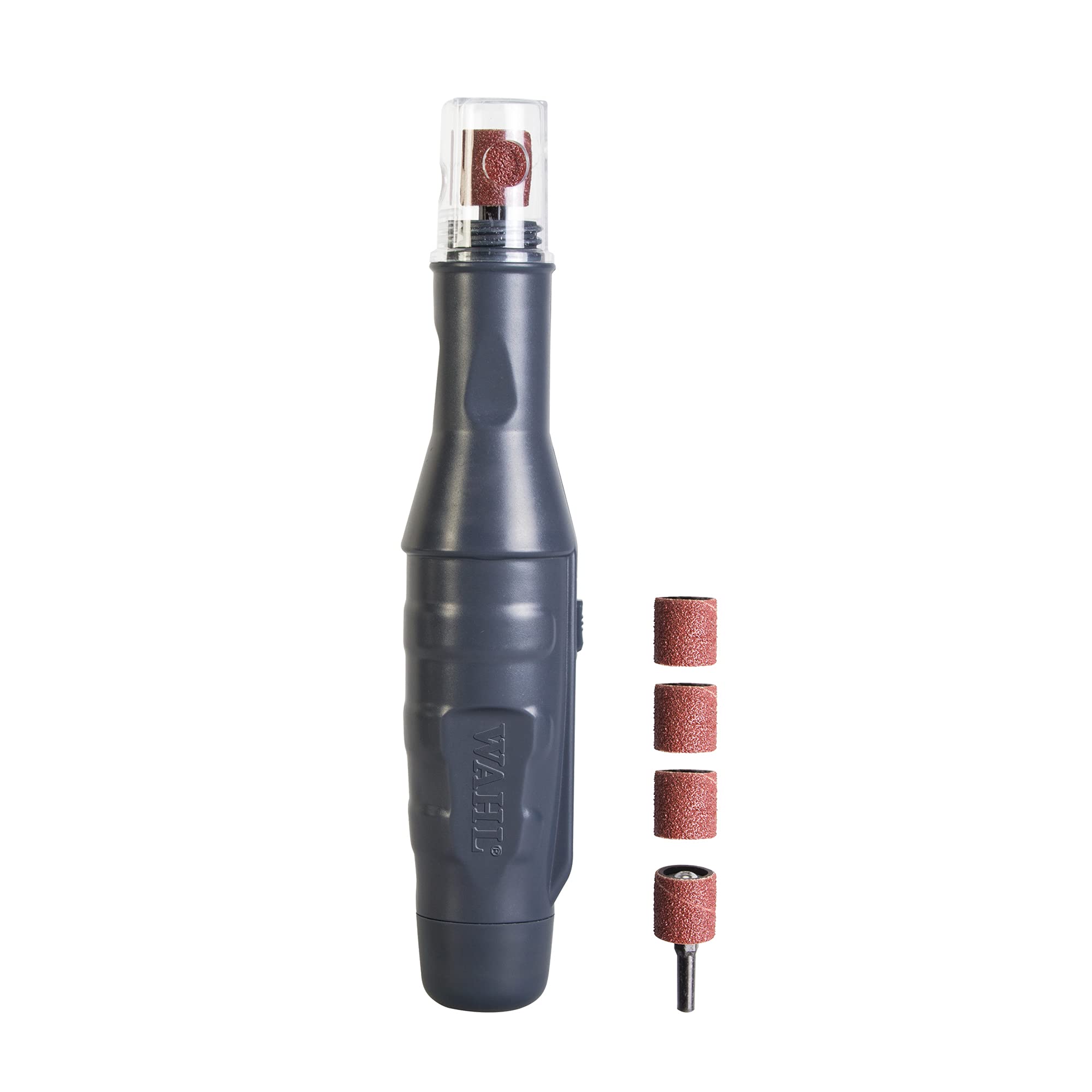 Wahl Battery Nail Grinder - Dual-Speed Rotary Filing | Portable & Low Noise | Includes 2 Grinding Heads 1