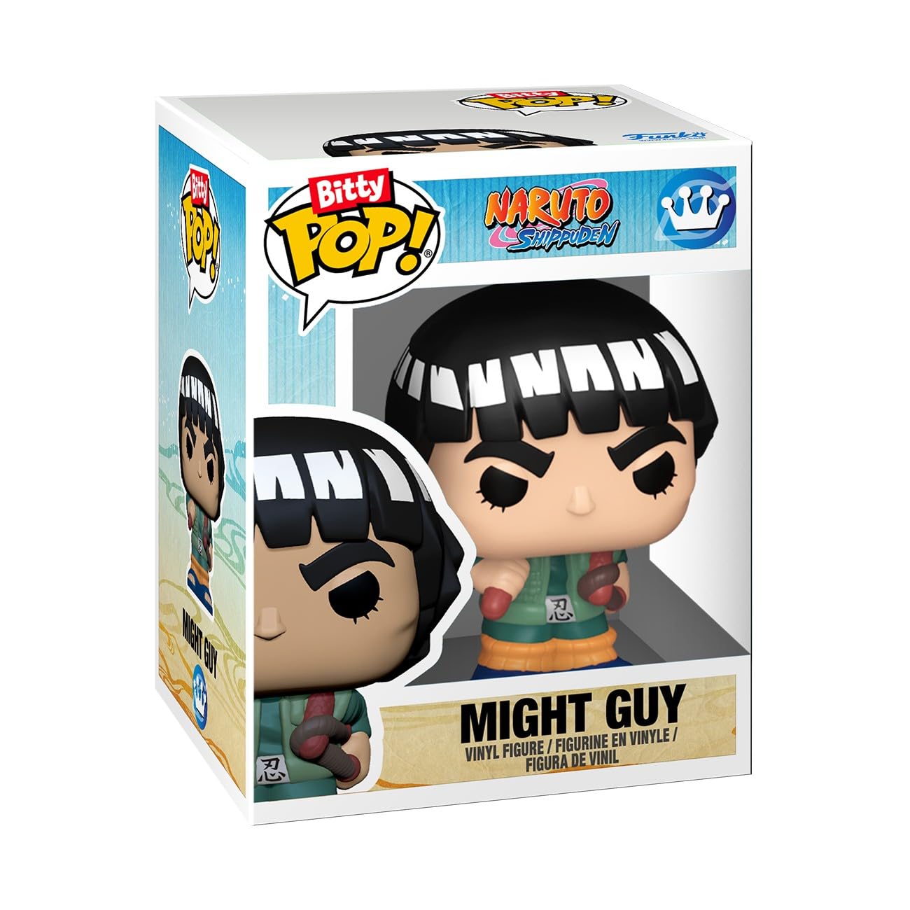 Funko Bitty POP! Naruto - Battles 4 Pack Collectable Vinyl Figures | Might Guy | 3.75 Inches 6
