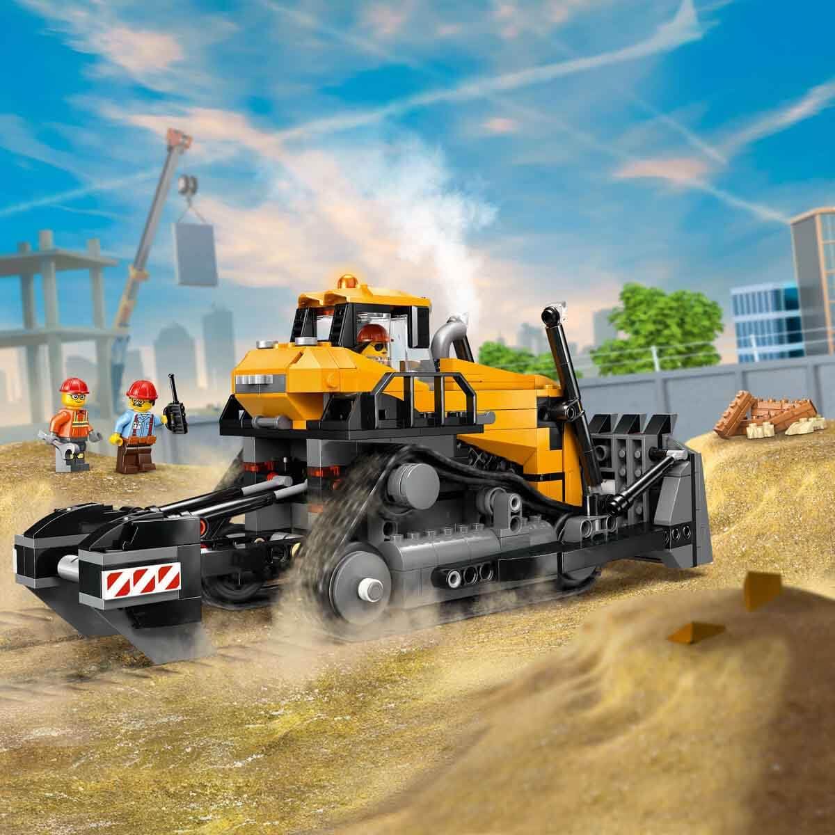 LEGO City Yellow Bulldozer Toy - 682-Piece Building Set for Ages 8+ 2