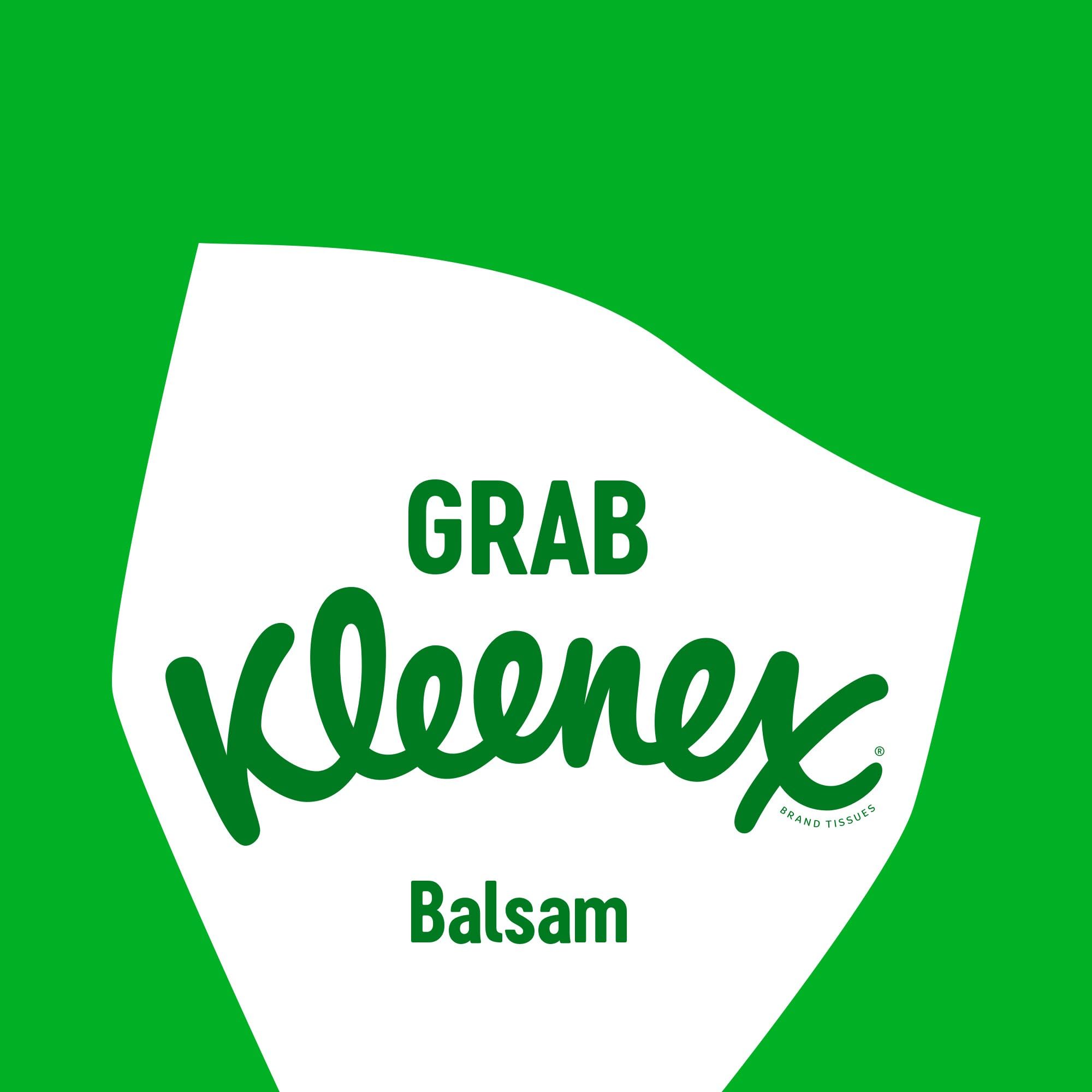 Kleenex Balsam Facial Tissues - 3 Ply, Aloe Vera & Vitamin E | 64 Sheets 7