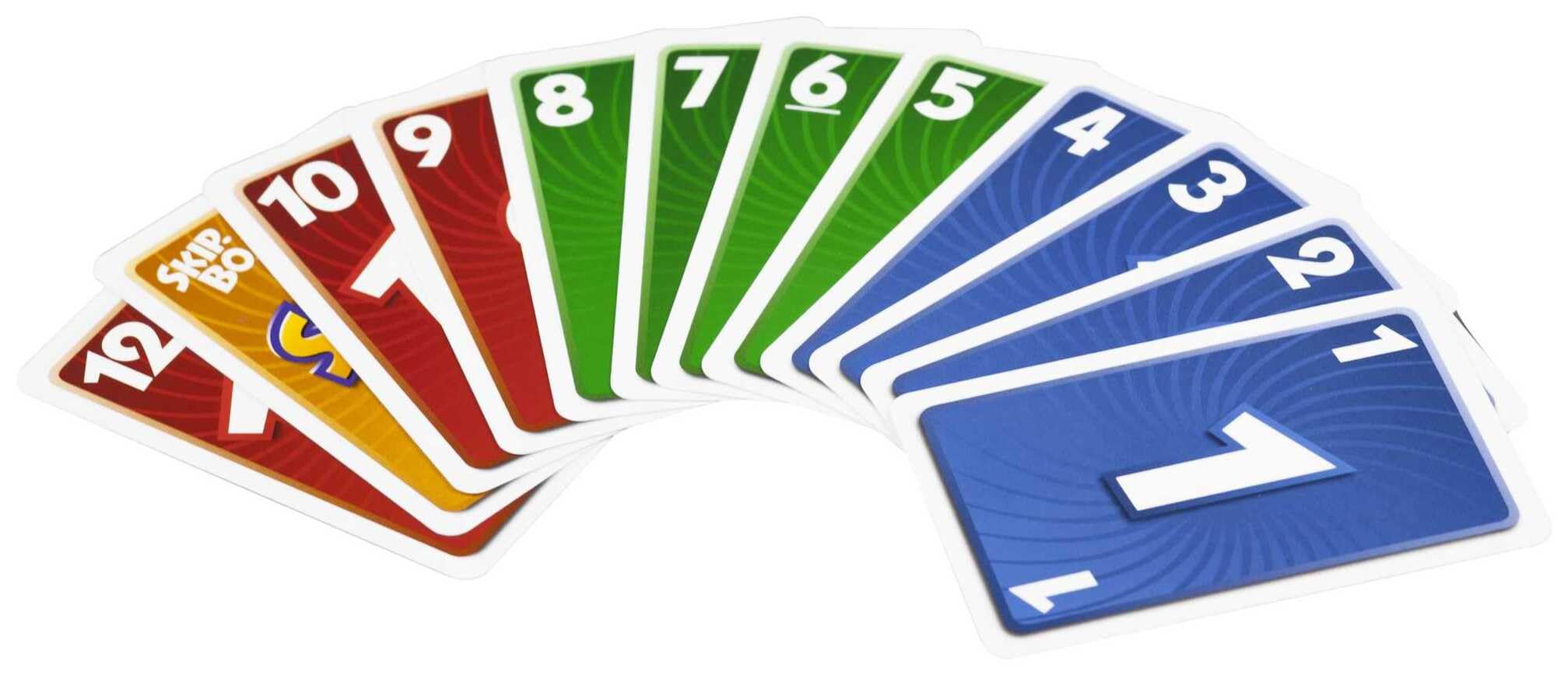 Skip-Bo Card Game - Family Card Sequencing Game for Ages 7+ | 2-6 Players | Mattel Games 6