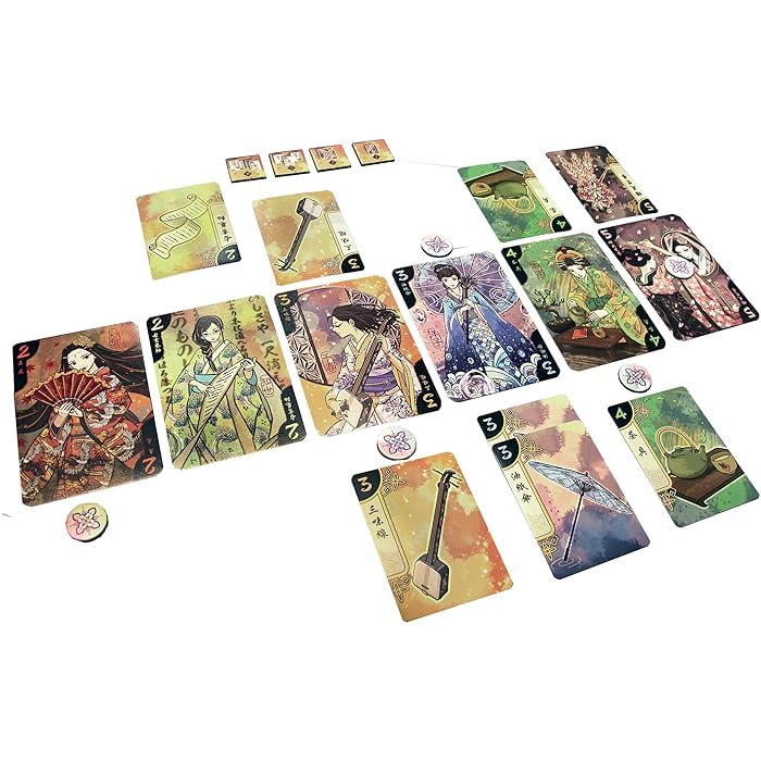 Hanamikoji – Brettspiel