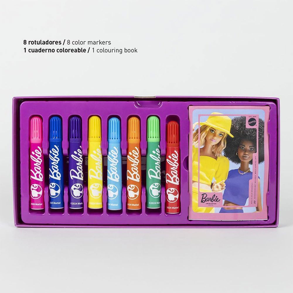 Cerdá - Barbie Dreamland Stationery Set - Pink (26 x 10 x 13 cm)