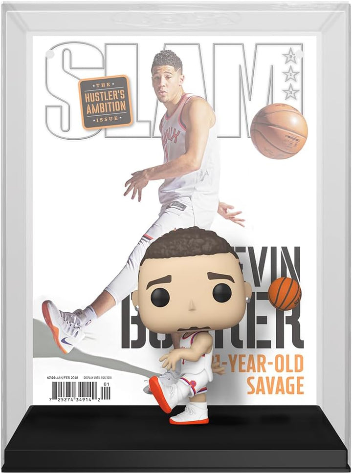 Funko POP! NBA Cover: Slam – Devin Booker - Collectable Vinyl Figure - Gift Idea