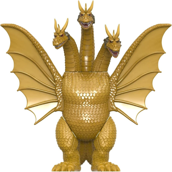 SUPER7 ReAction Toho Monsters Wave 2 - King Ghidorah Action Figure (RE-TOHOW02-KGH-01)