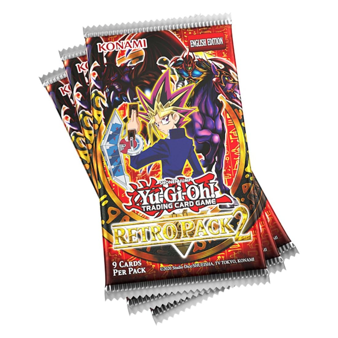 Yu-Gi-Oh! Retro Pack 2 Reprint - 3-Pack Booster | 101 Card Set | English