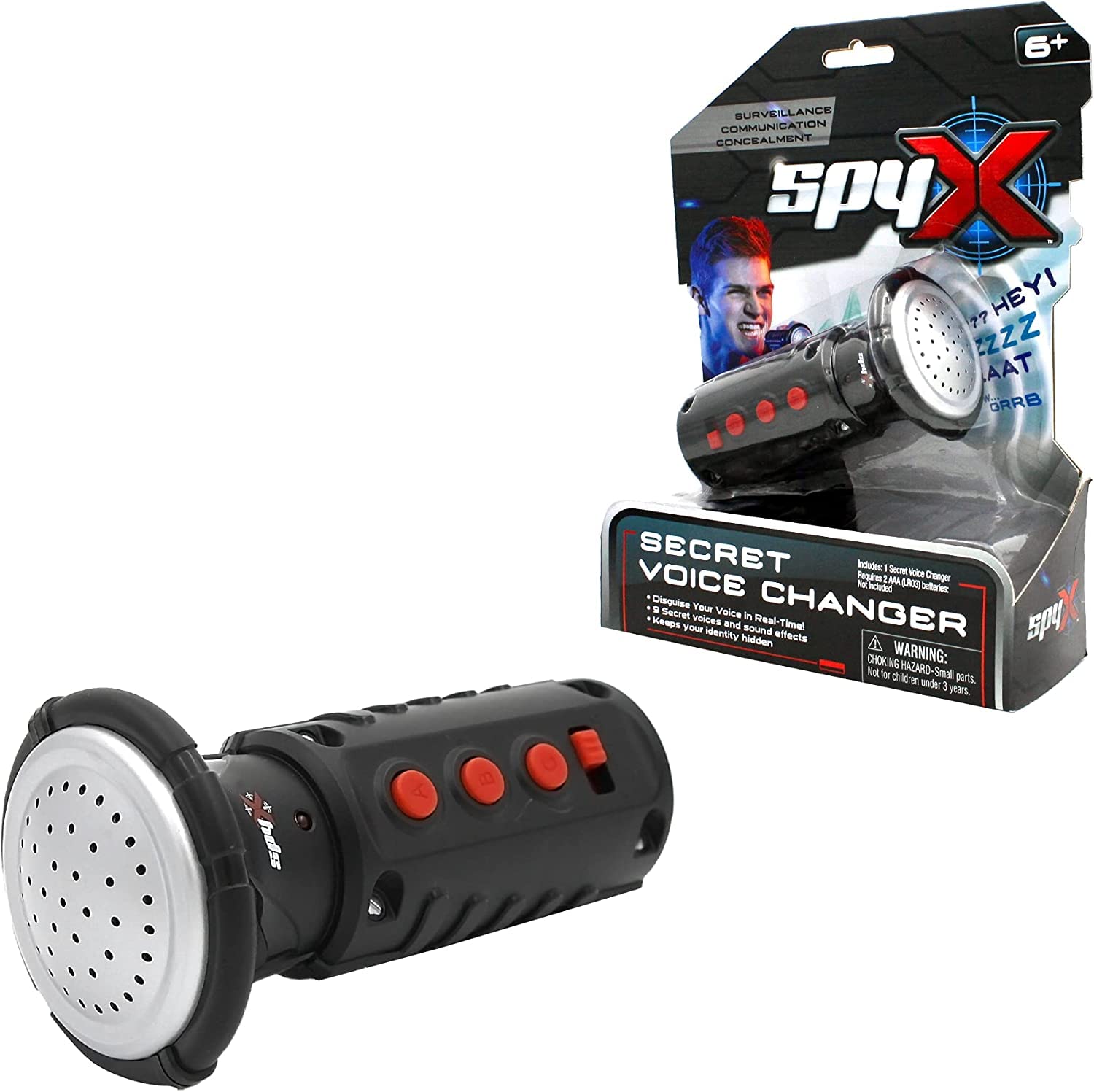 SpyX Secret Voice Changer for Kids - 9 Distortion Modes | Ages 6+ 1