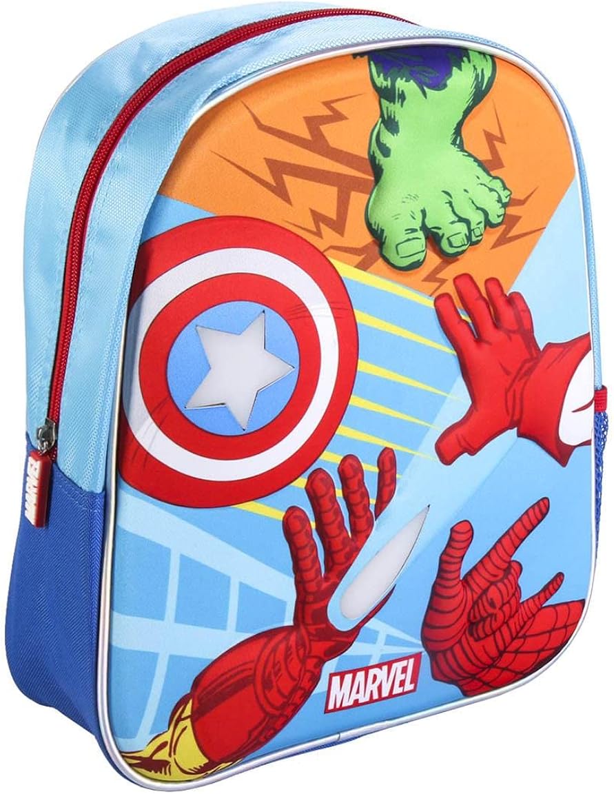 CERDÁ The Avengers Boys School Backpack with LED Lights (2100003802)