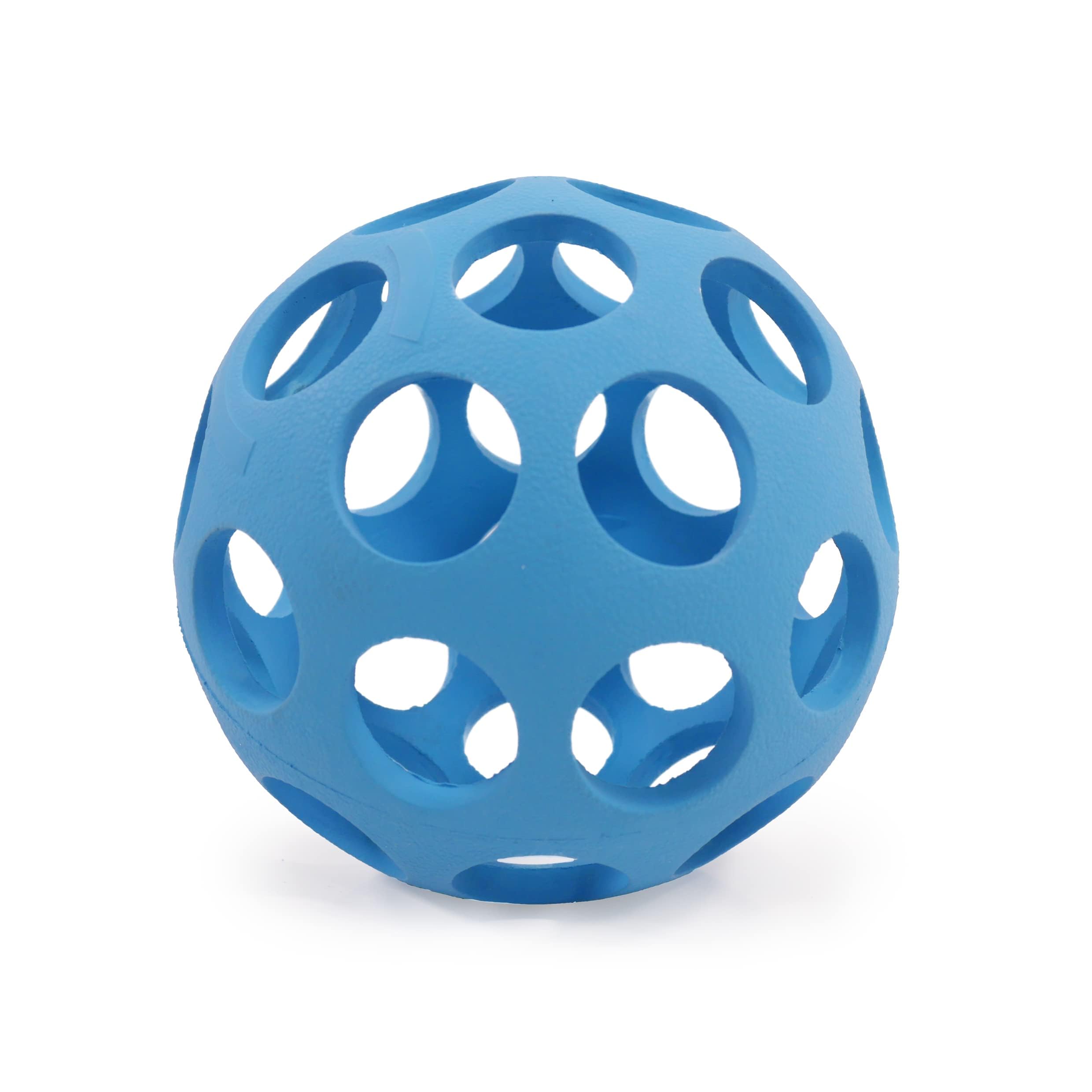 Rosewood Tough Chew Resistant Rubber Lattice Football Dog Toy | Assorted Colours | 141g 1
