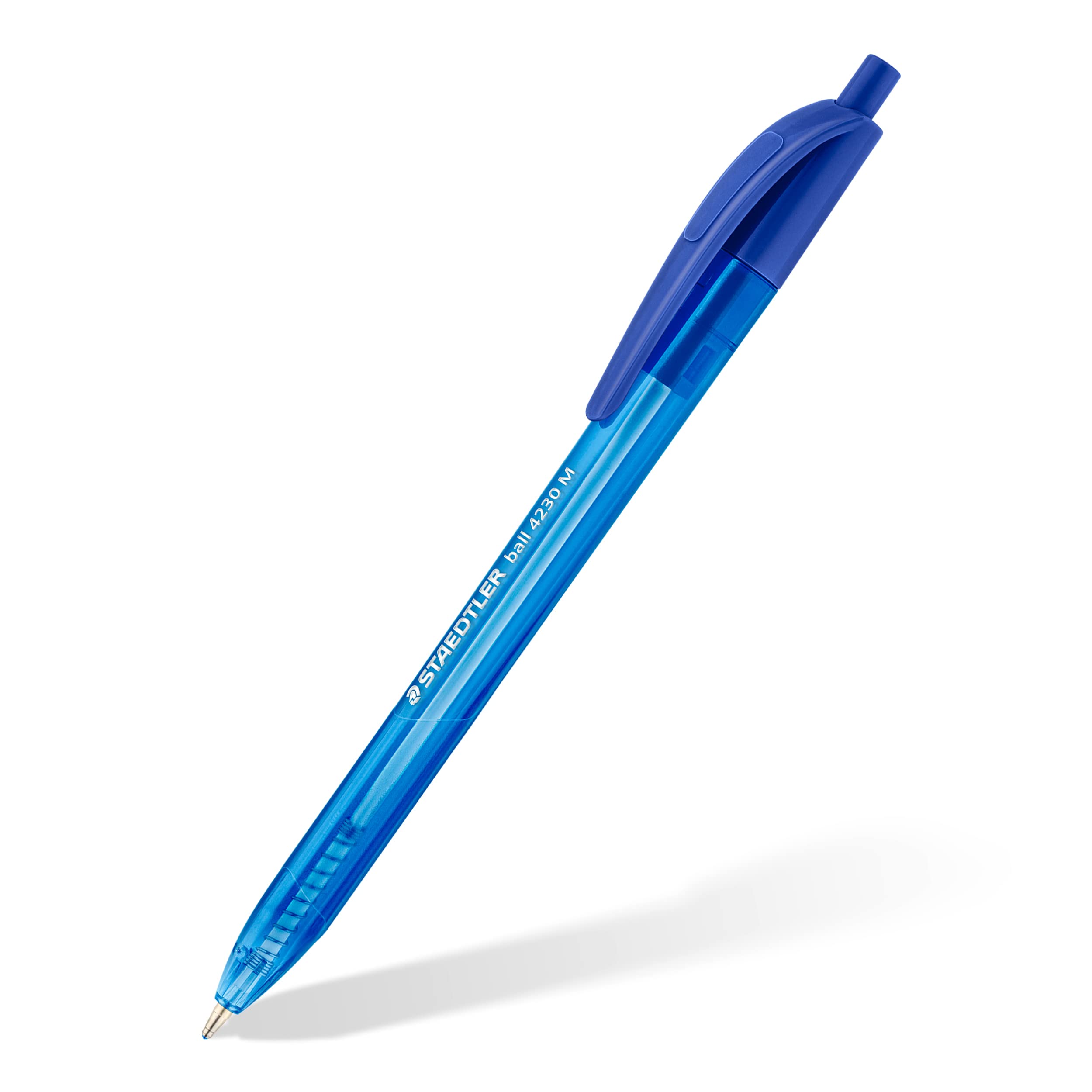 STAEDTLER 4230 M-3 Retractable Ballpoint Pen - Blue Ink | 1.0mm Medium Point | Pack of 10 2