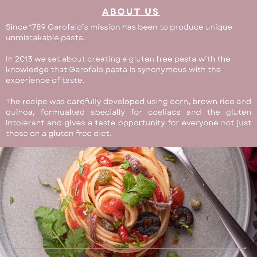 Garofalo Gluten Free Spaghetti Italian Dried Pasta (400g) 3