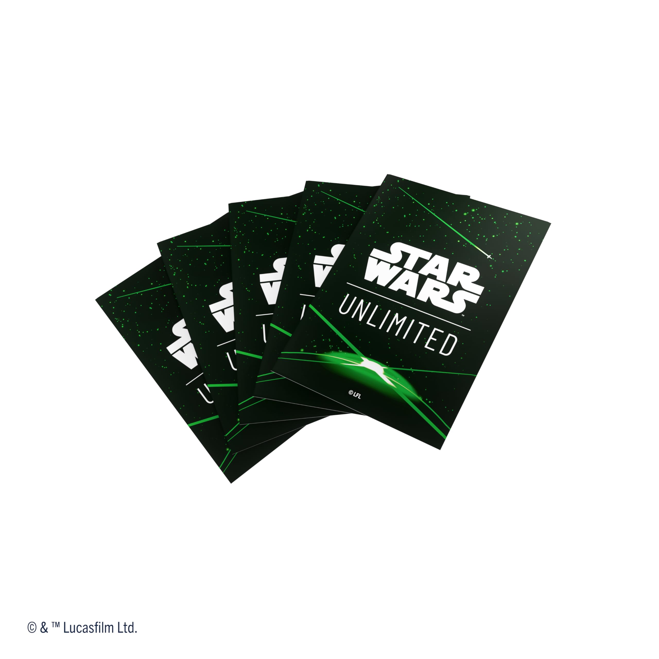 Gamegenic Star Wars: Unlimited Premium Art Sleeves - Green Back 2