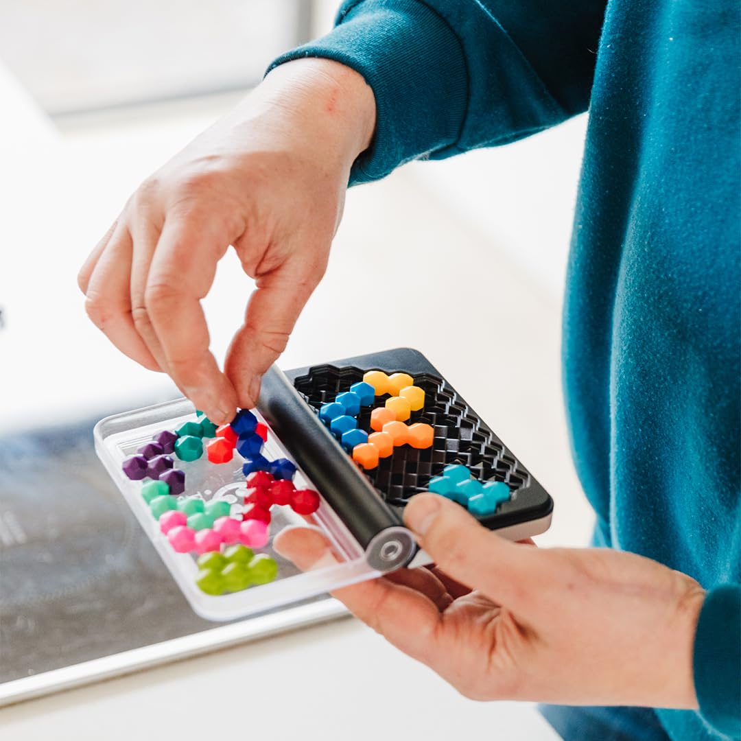 SmartGames IQ Six PRO Electronic Game | Portable | Multicolor | 1 Player 6