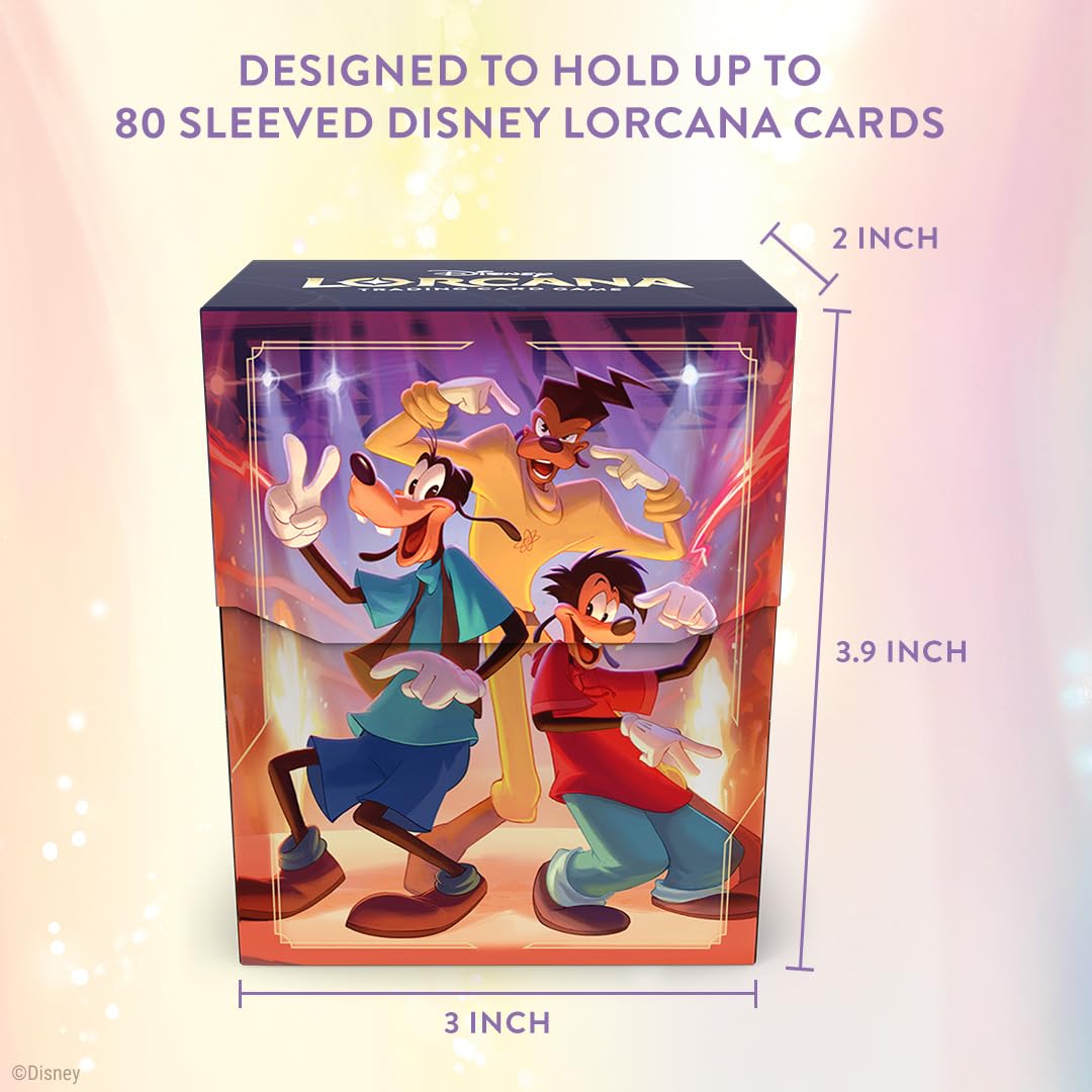 Ravensburger Disney Lorcana Deck Box - Goofy Set 9 Fabled 3