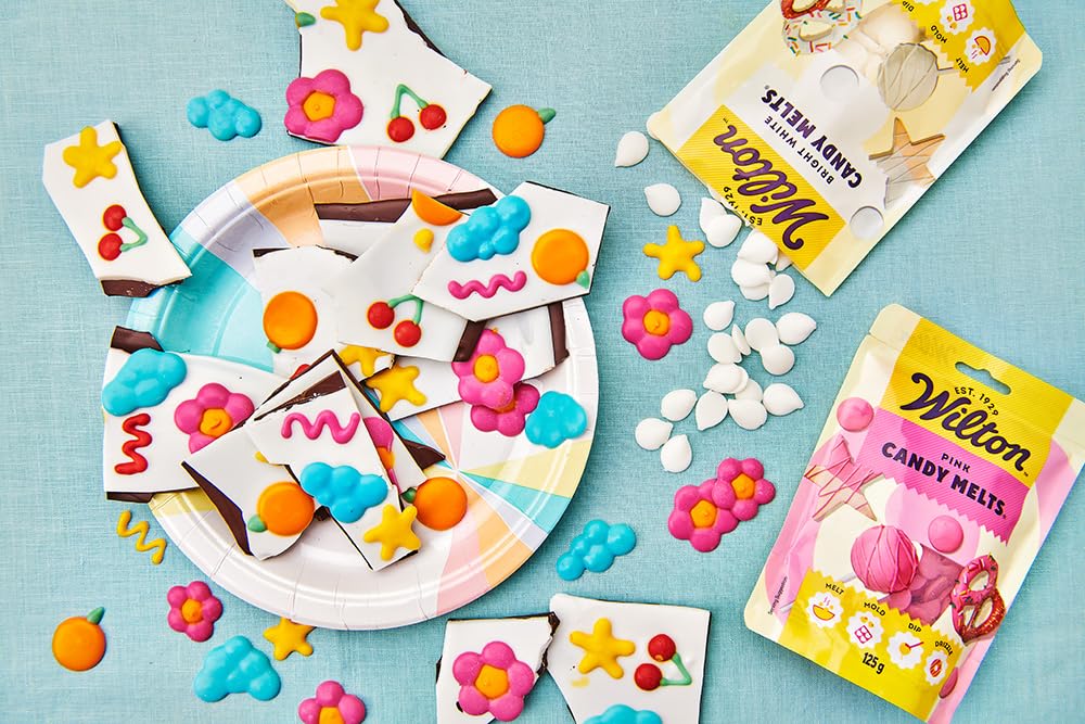 Wilton Candy Melts Light Cocoa - Chocolate Flavored Melting Candy for Baking & Decorating 3