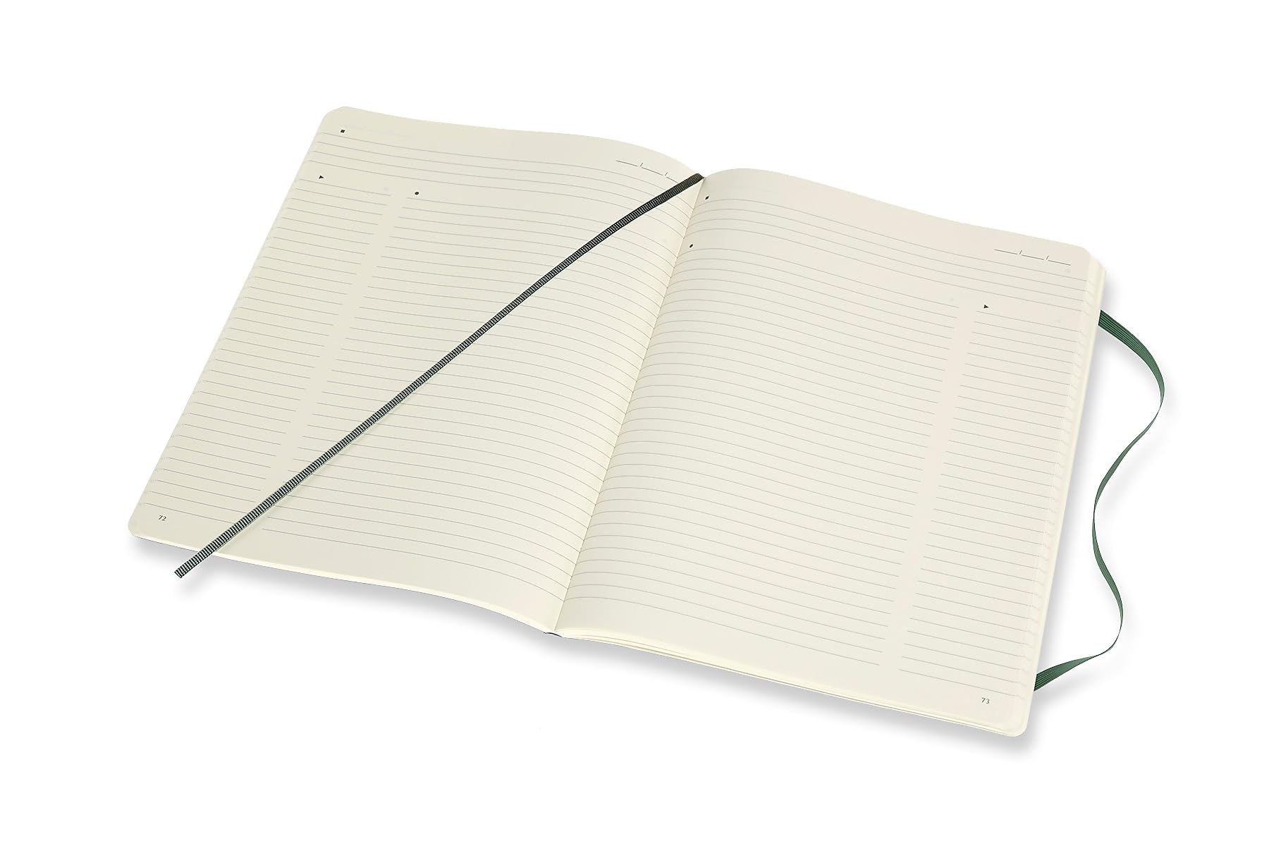 Moleskine Pro Notebook - Professional Work Planner | Soft Cover | Forest Green | XL 19x25 cm 6
