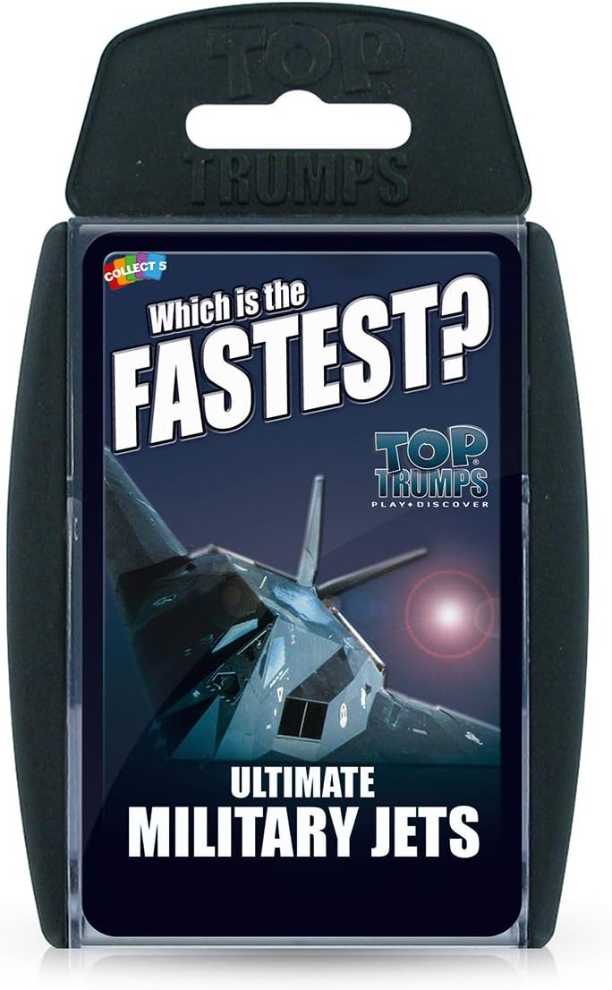 Top Trumps Ultimate Military Jets Card Game 1