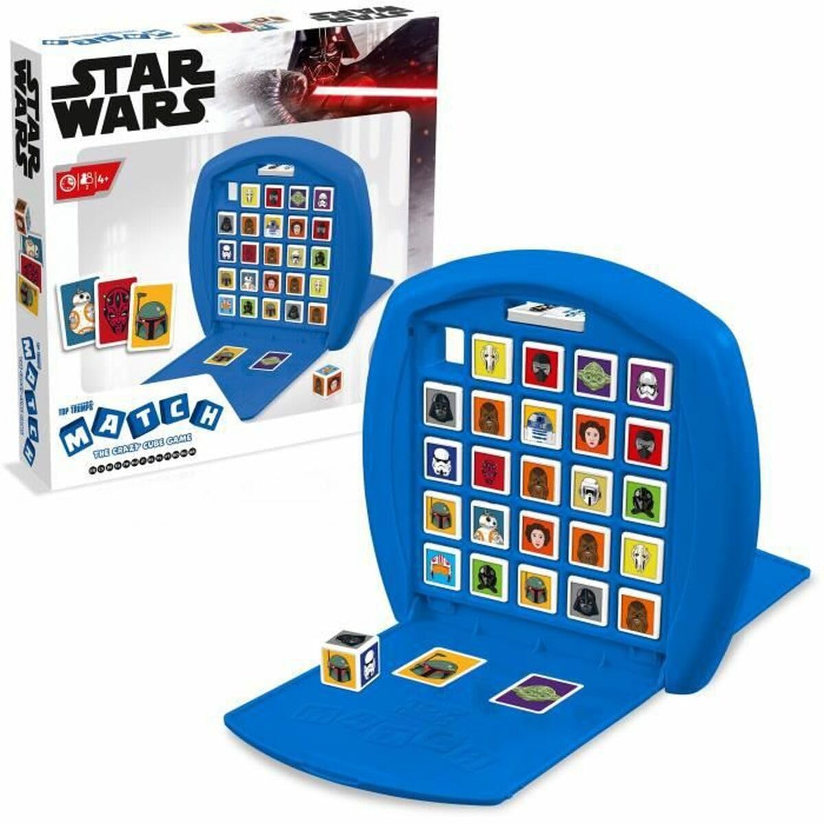 Top Trumps Star Wars Top Trumps Match Board Game | Multicolor | Plastic
