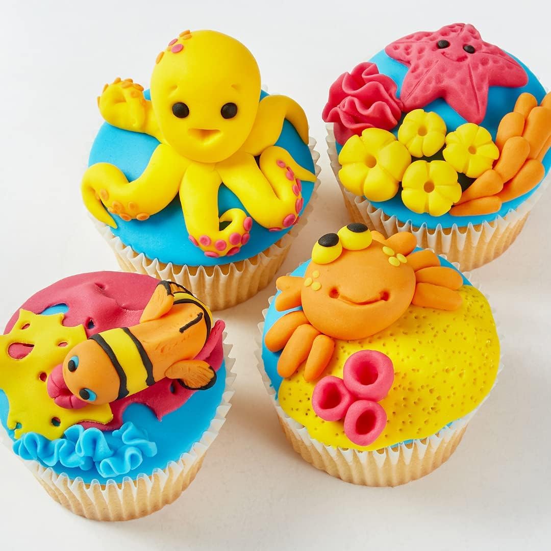 Renshaw - Neon Colours Just Roll With It Fondant Icing Multipack