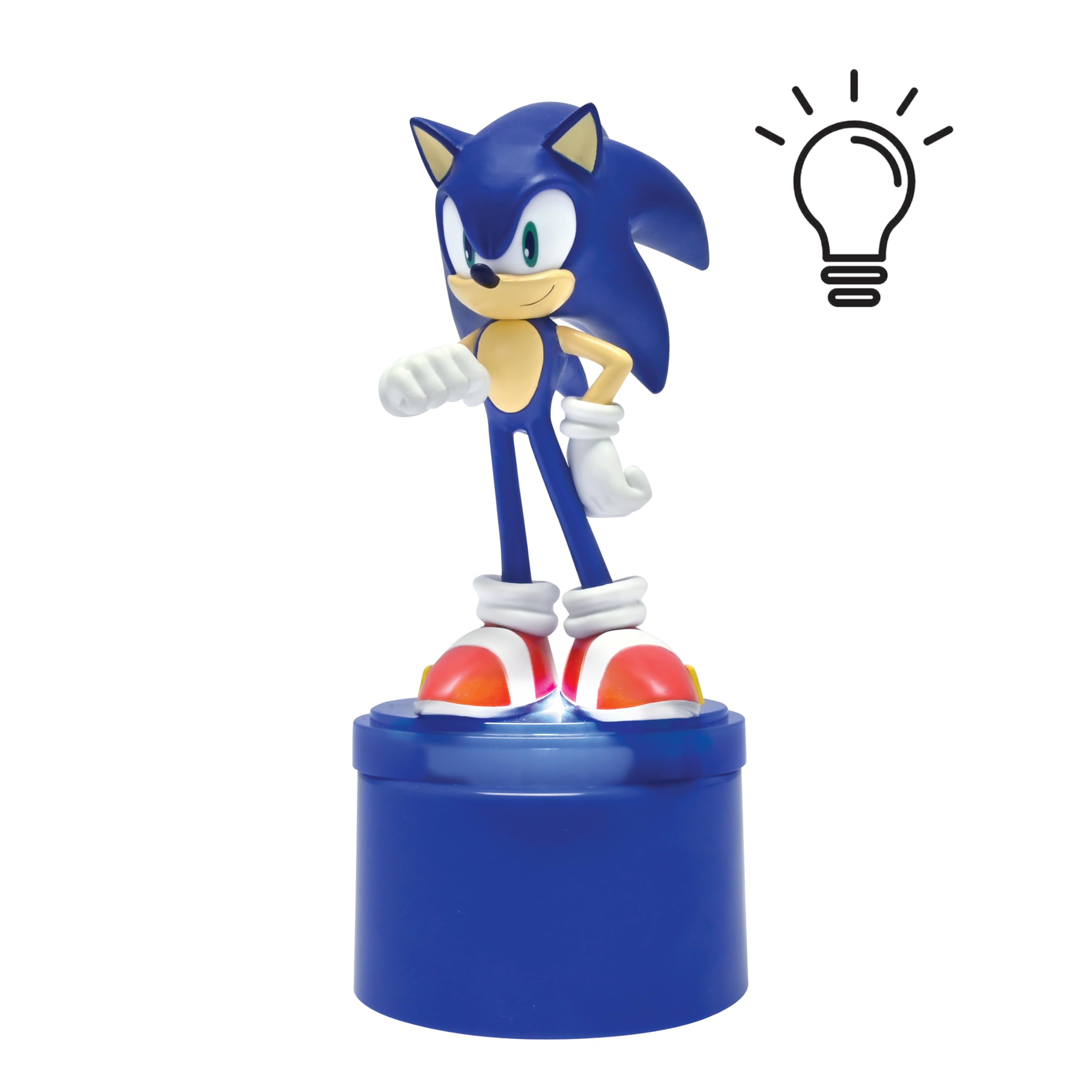 LEXIBOOK SEGA Sonic The Hedgehog LED Pocket Nightlight - Blue 9