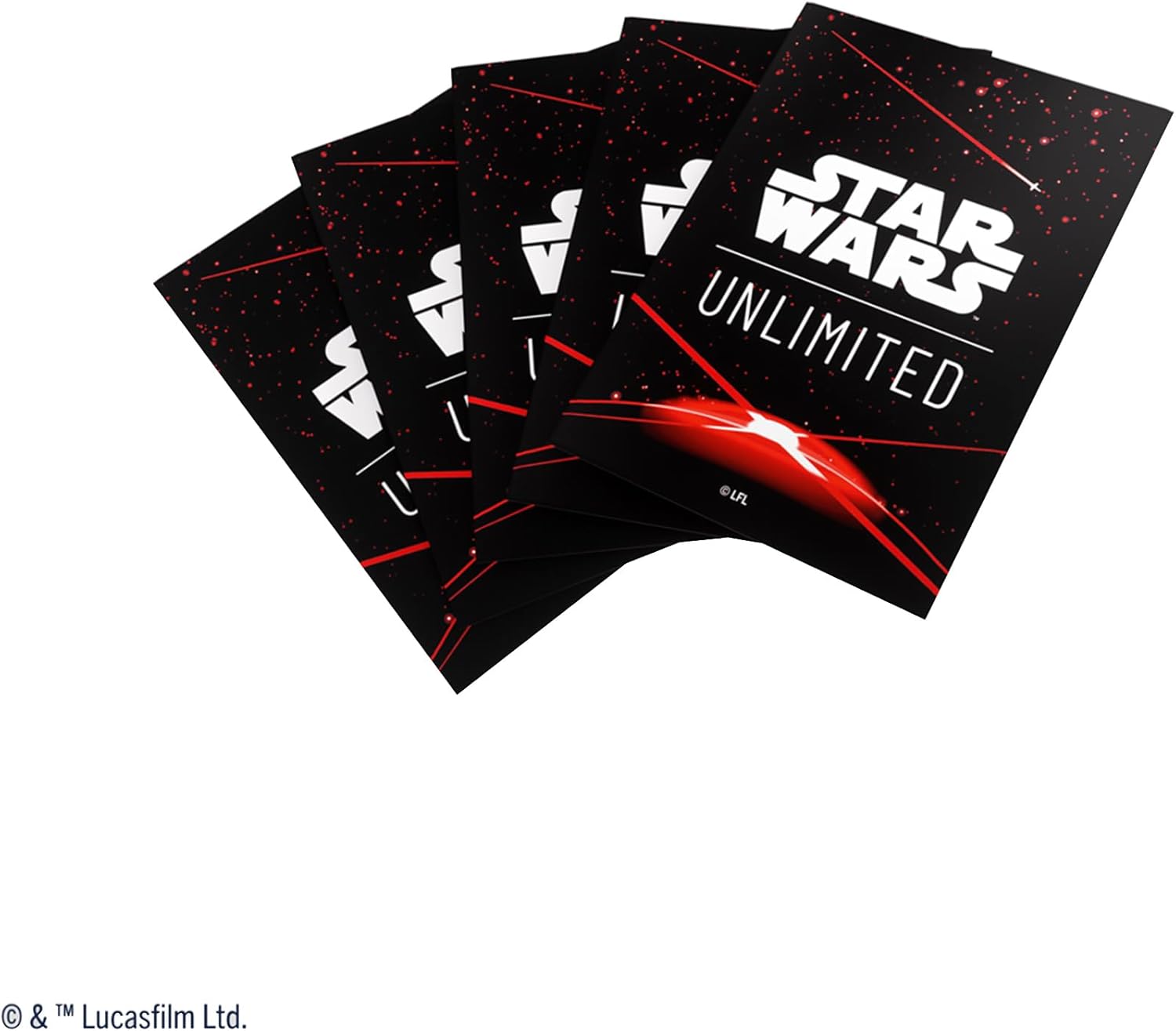 Gamegenic Star Wars Unlimited Double Sleeving Pack - Space Red 2