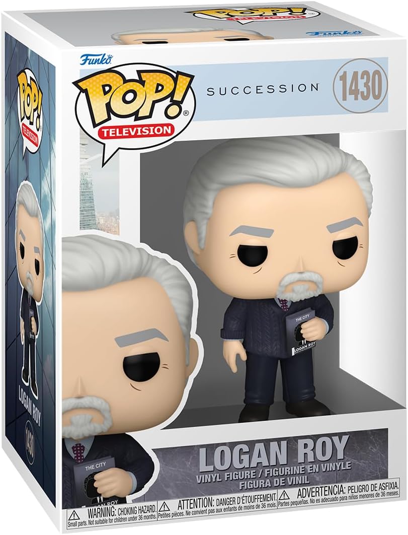 Funko POP! TV: Succession - Logan Roy - Collectable Vinyl Figure - Gift Idea - O