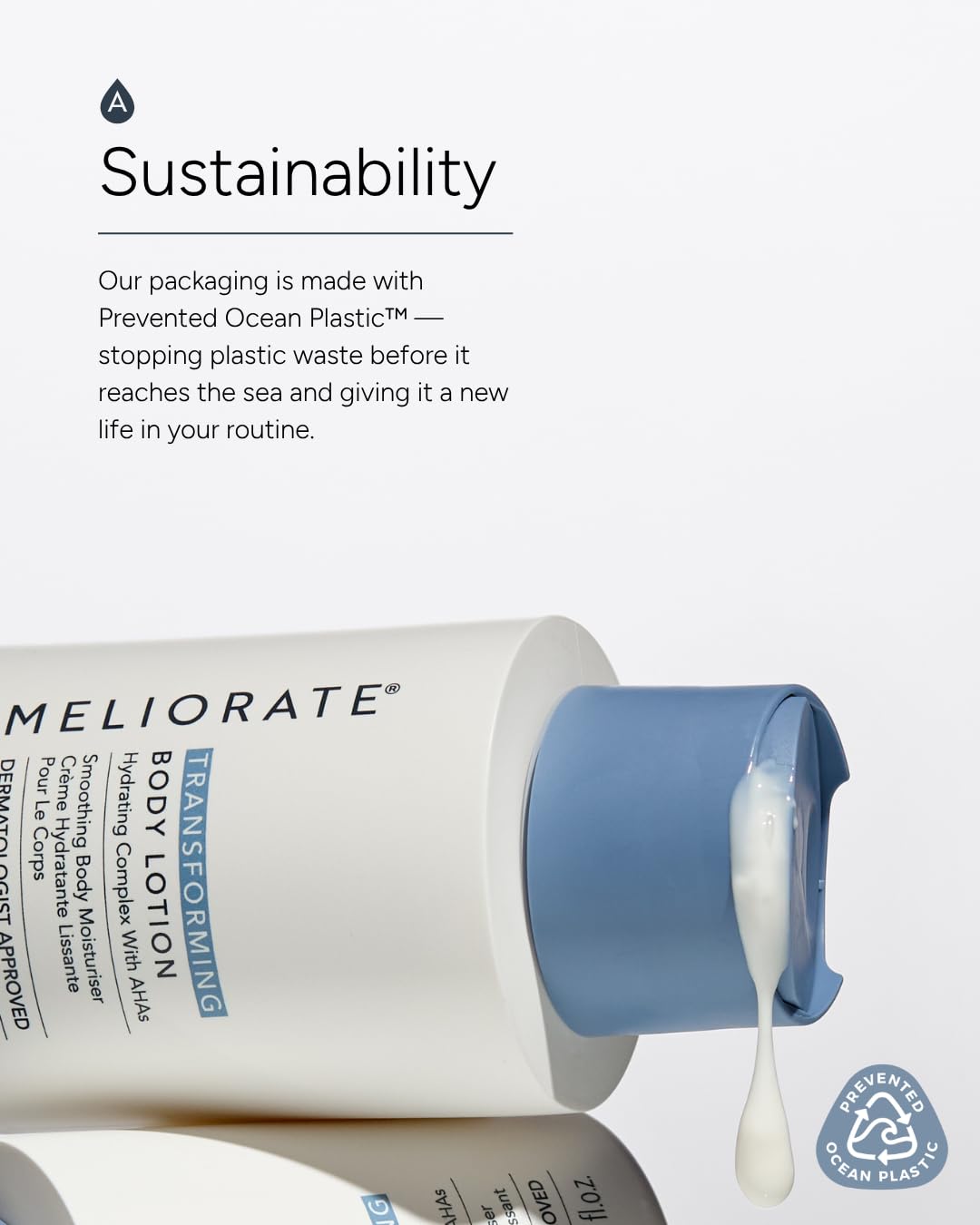 AMELIORATE Fragrance-Free Transforming Body Lotion - 300 ml | Exfoliating Moisturiser for KP & Bumpy Skin 9