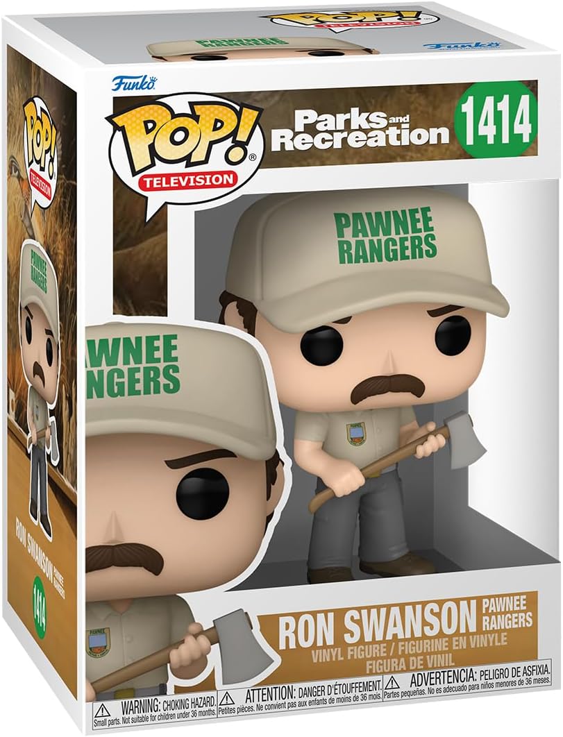 Funko Pop! TV: Parks and Recreation - Ron Swanson (Ranger) Vinyl Figure 1
