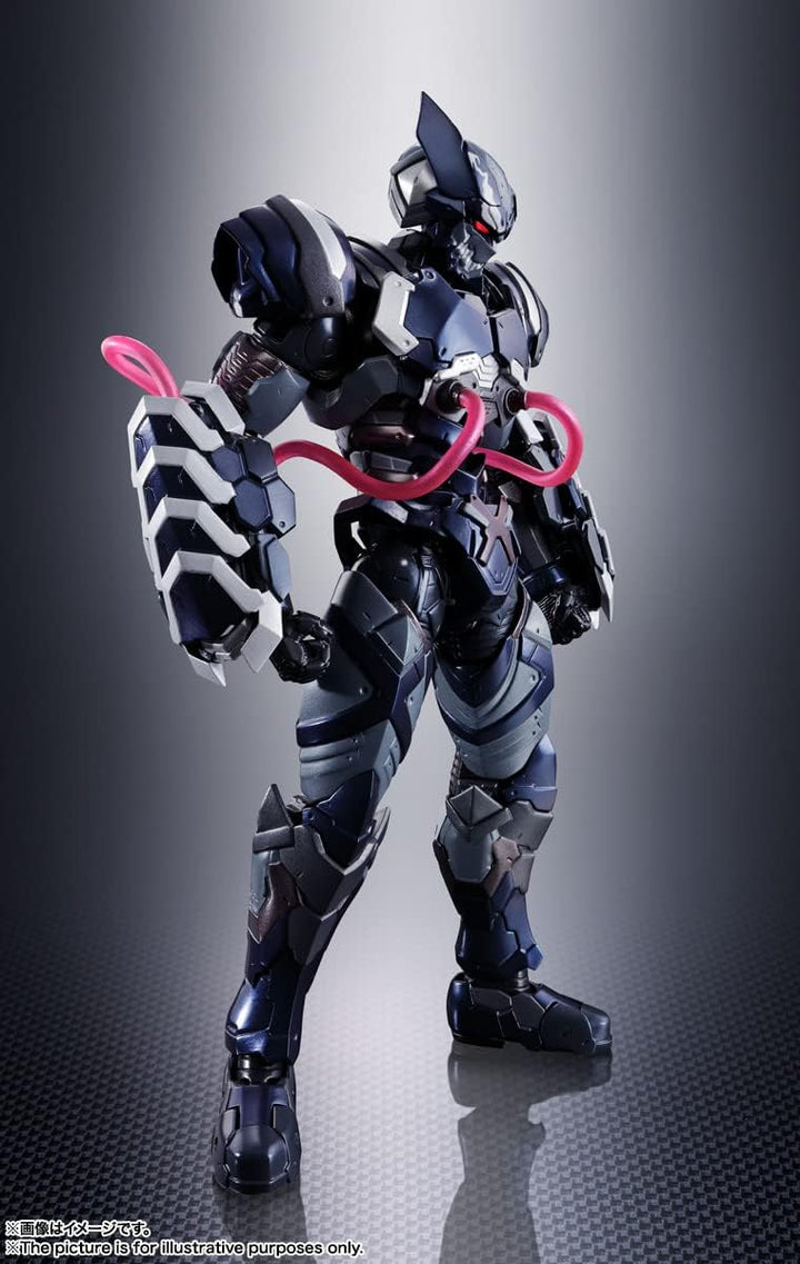 BANDAI S.H. Figuarts Tech-On Avengers - Venom Symbiote Wolverine Action Figure (BDIAV641656)