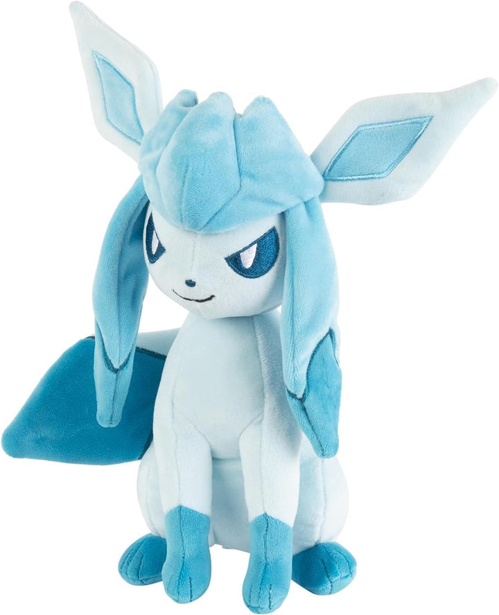 Pokémon Glaceon Plush - 8-Inch Soft Plush with Authentic Details - Ages 3+