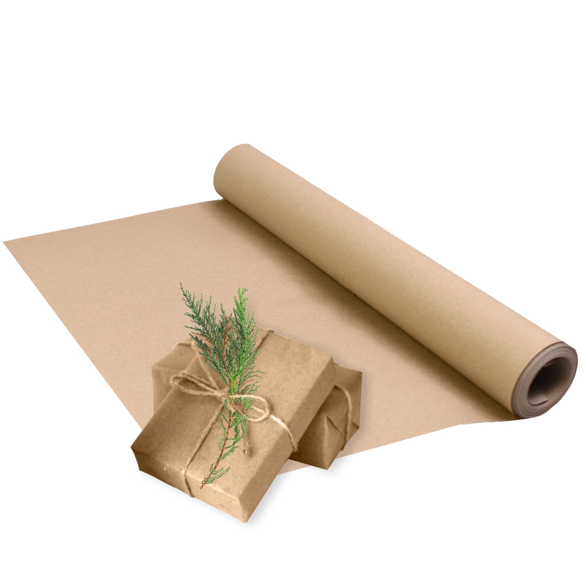 Triplast Brown ECO Kraft Paper Roll - 500mm x 10m | 90 gsm | 100% Recycled