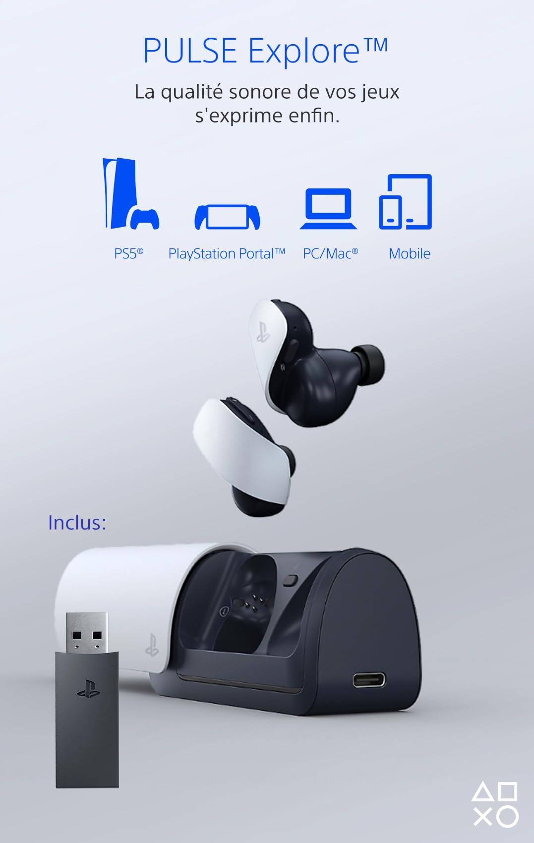 PULSE Explore Wireless Earbuds for PS5 - PlayStation Link & Planar Magnetic Drivers 4