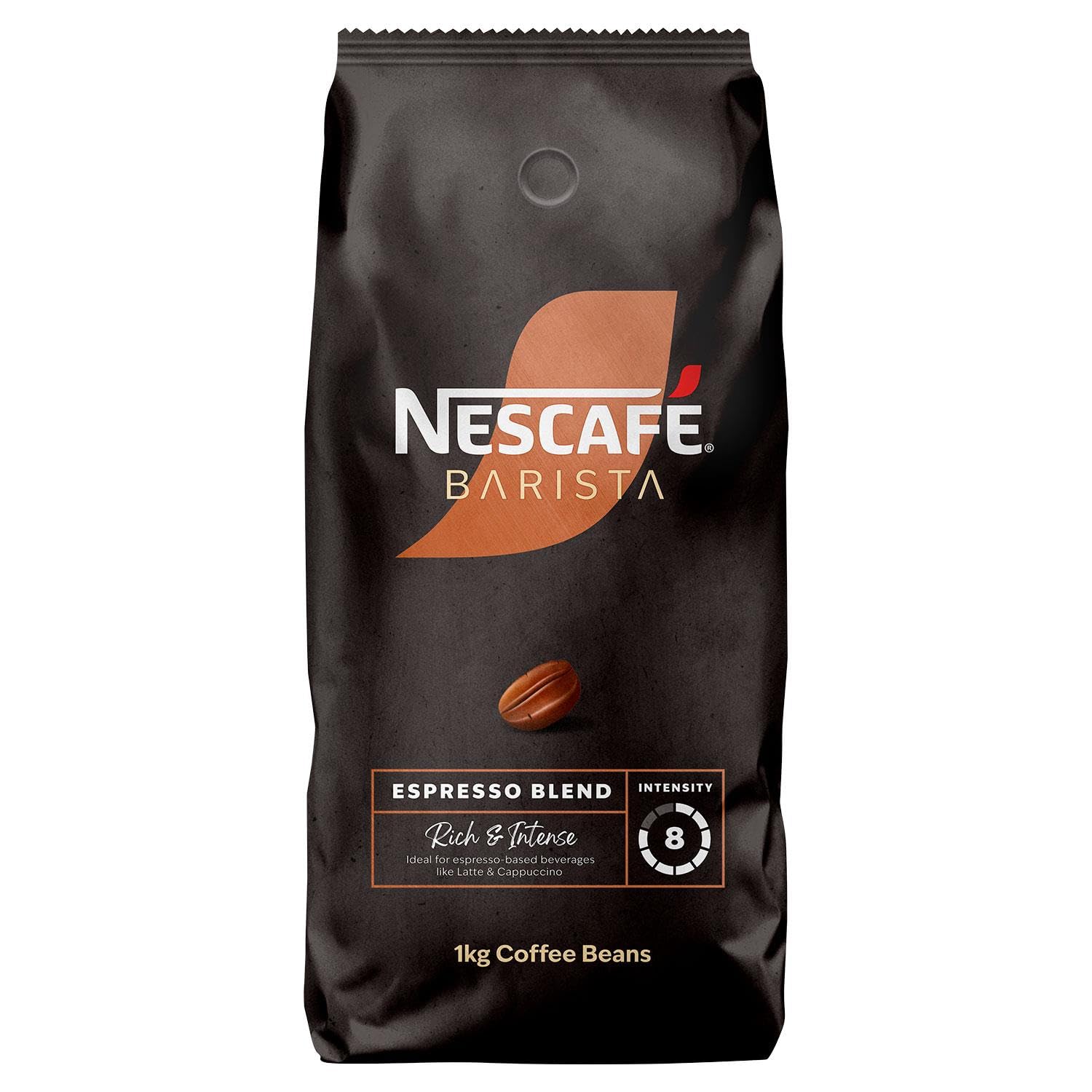 NESCAFÉ BARISTA Espresso Blend Whole Coffee Beans - Medium Roast | 1kg | Intensity 8/10 1