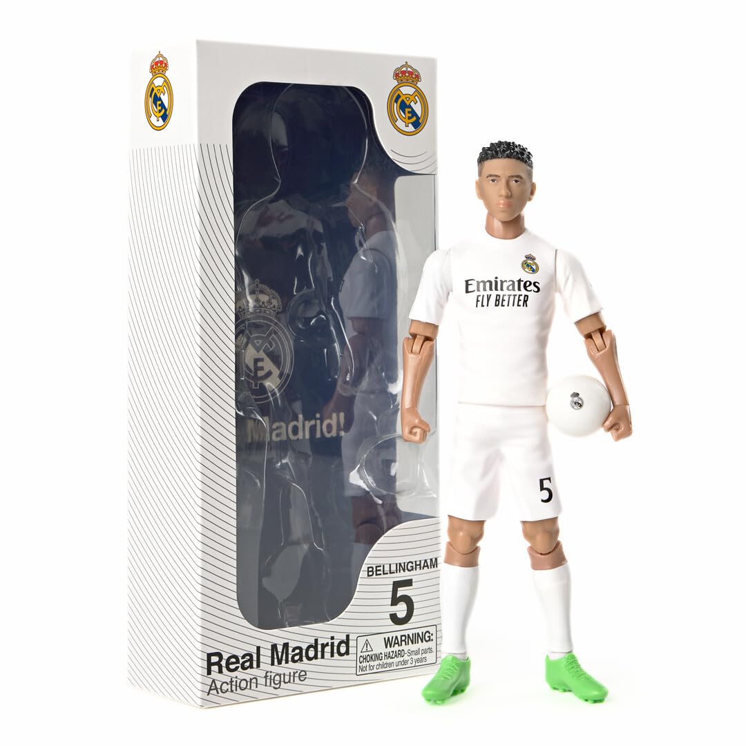 Sockers Jude Bellingham Real Madrid Action Figure - 8 Inch Collectible 1