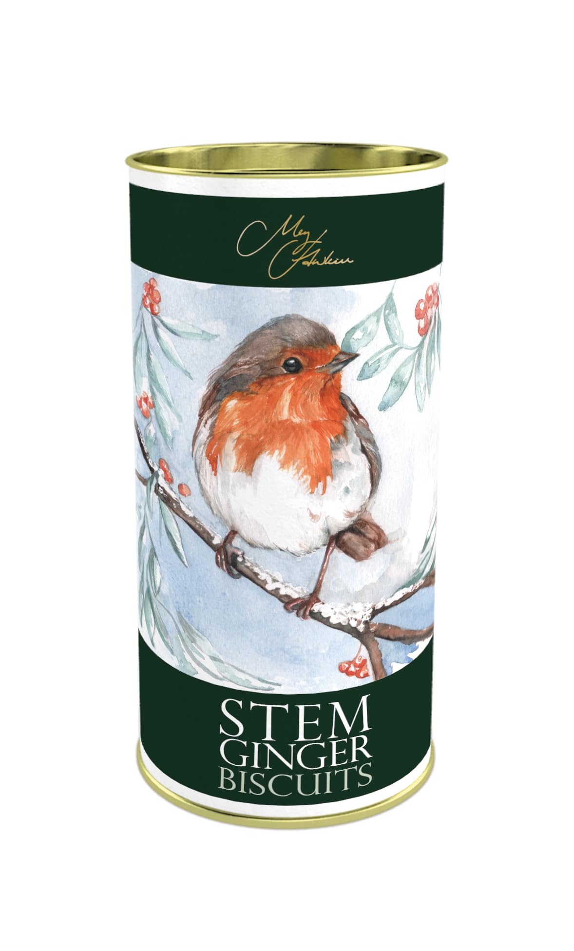 Meg Hawkins Stem Ginger Biscuits - Richly Spiced, Robin Drum Design | 160g