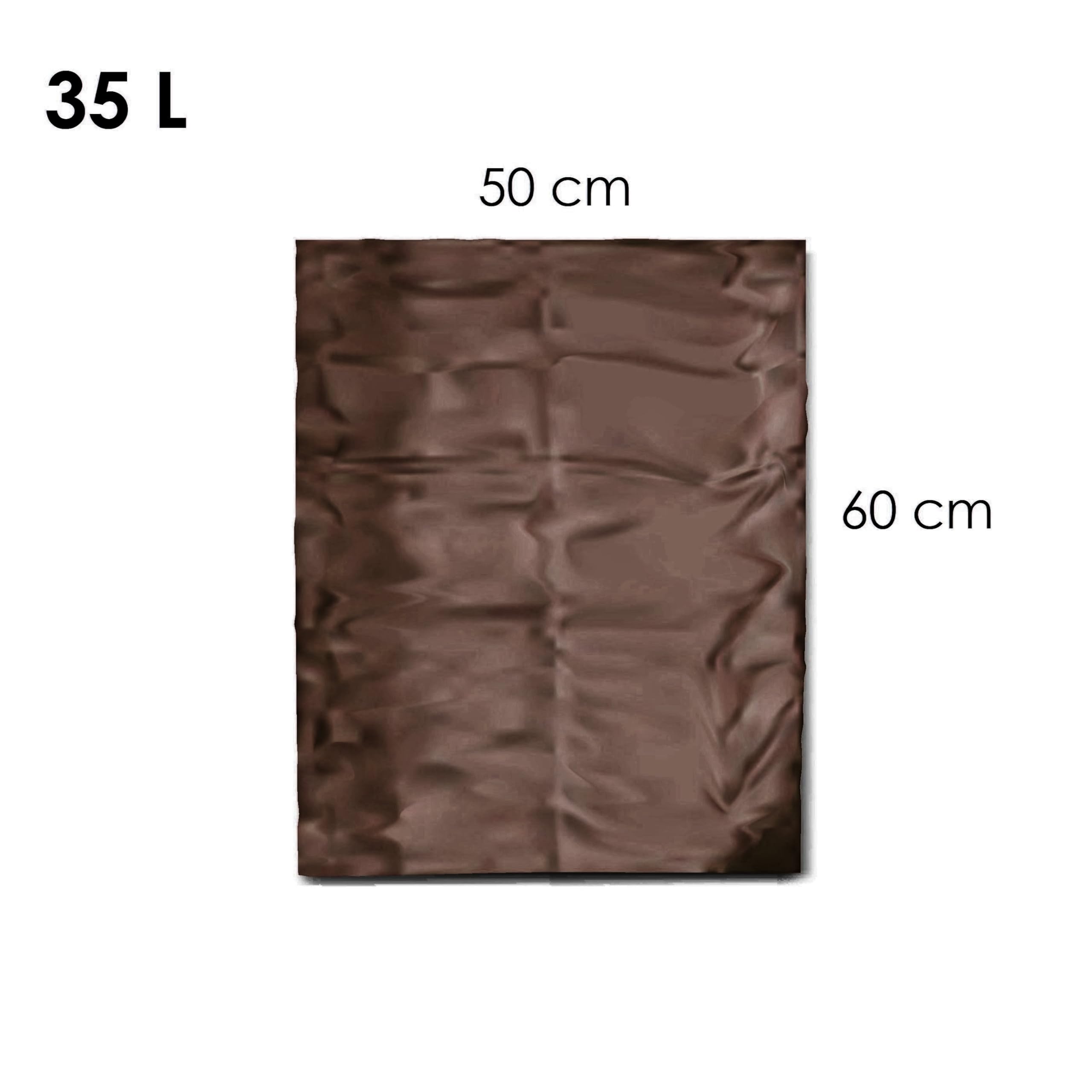 D.RECT - Bin Bags 35L Bin Liners 20 Pieces