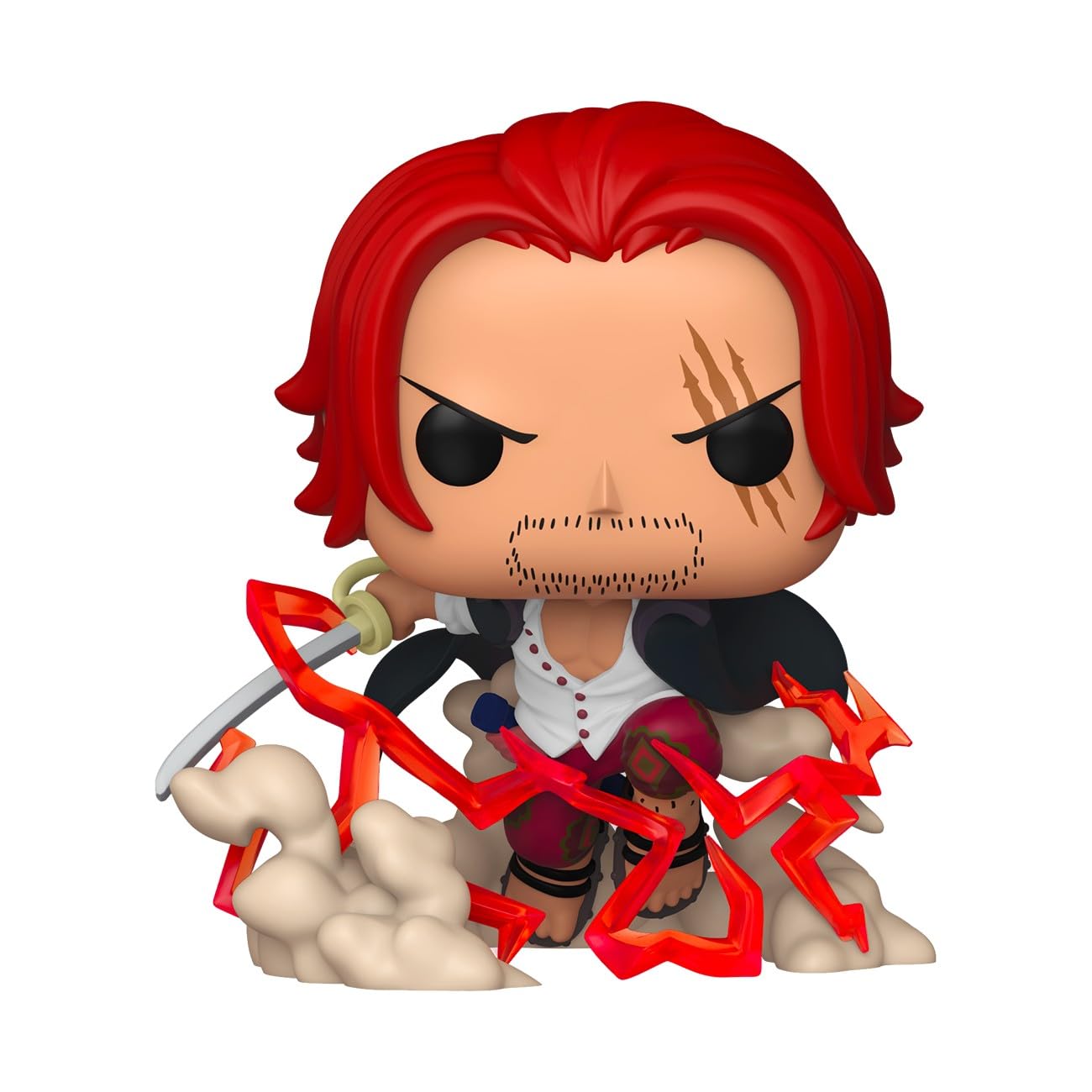 Funko Pop! Animation: One Piece - Shanks Collectable Vinyl Figure | Model 90566 | 3.75 in