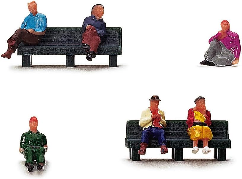 Hornby Sitting People Model Railway Accessory Set R7119 3