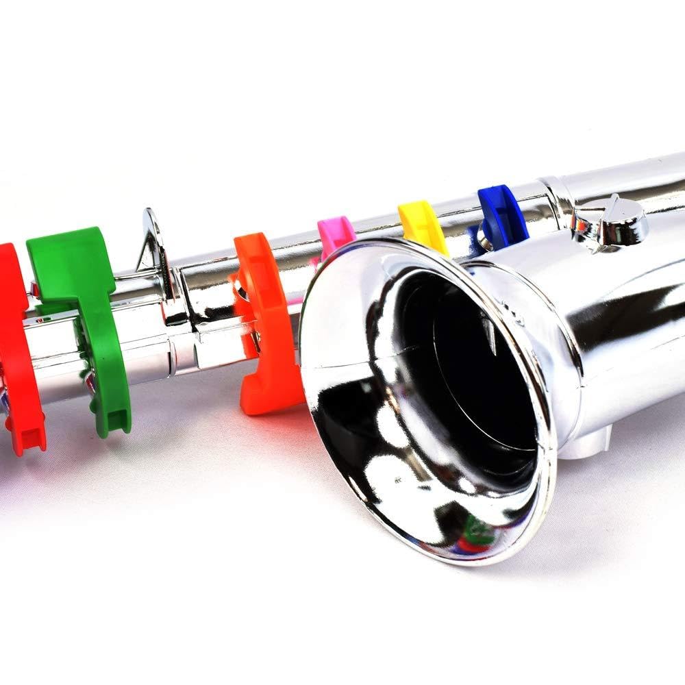 Bontempi 8-Note Saxophone with Colored Keys, 42 cm, Multi-Color 9