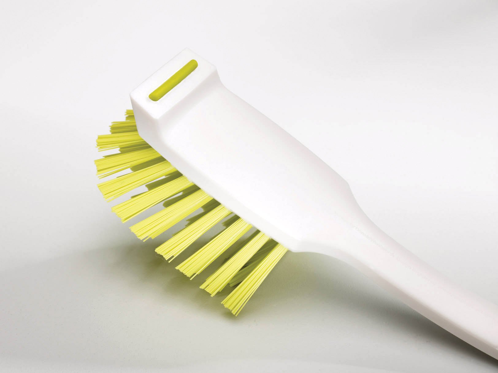 Joseph Joseph Edge Dish Brush - Integrated Sink Rest & Scraper | Green 6