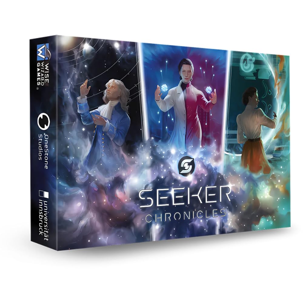 WISE WIZARD GAMES Seeker Chronicles Dedicated Deck Card Game | 2 Players | Unisex Adult