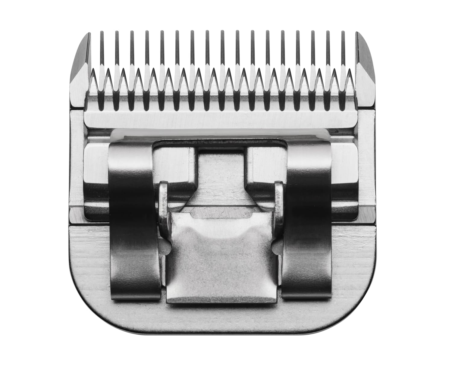 Andis 72615 CeramicEdge Carbon-Infused Steel Pet Clipper Blade - Size 4FC | 3/8' Cut | Chrome 2