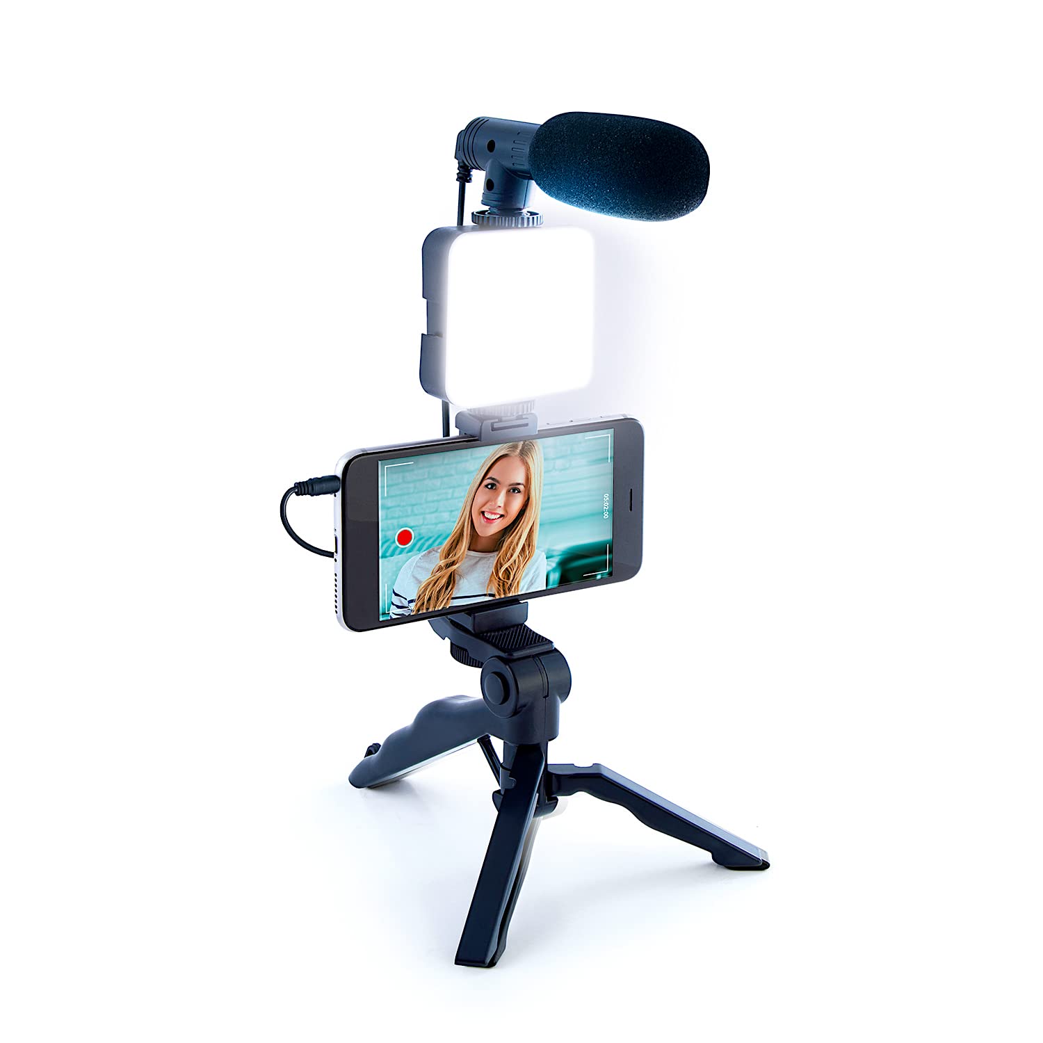 Canal Toys Studio Creator INF 033 Podcast and Vlogging Kit | LED Light, Mic, Tripod | Ages 8+ 3